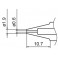 BUSE TYPE N D.0.6MM POUR FM2024