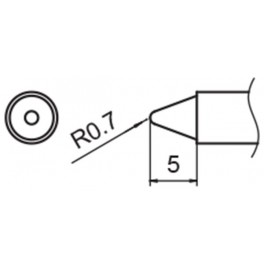 PANNE TYPE B-R0.7 POUR FM203/FX951/FM2027/FM2028