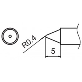 PANNE TYPE B-R0.4 POUR FM203/FX951/FM2027/FM2028