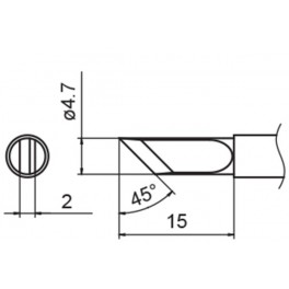 PANNE TYPE K-4.7 POUR FM203/FX951/FM2027/FM2028