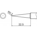 PANNE CONIQUE R0.2 POUR FX888/FX8801/FX8803