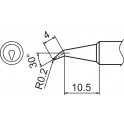 PANNE CONIQUE R0.2 POUR FX888/FX8801/FX8803