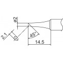 PANNE CONIQUE 2.0 POUR FX888/FX8803/FX8802/B3662