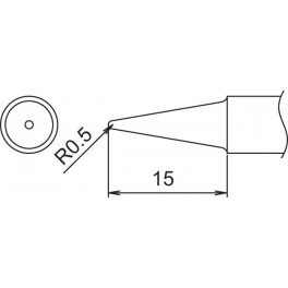 PANNE TYPE BL-R0.5 POUR FM2030 ET FM2031