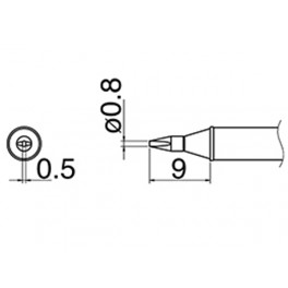 PANNE TYPE 0.8D (350°) BLANC POUR FX100