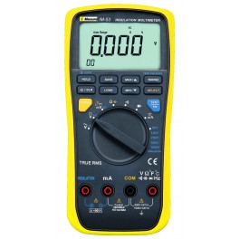 MULTIMETRE - TESTEUR D'ISOLEMENT REFERENCE IM-53 MULTIMETRE - TESTEUR D'ISOLEMENT REFERENCE IM-53
