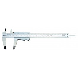 PIED A COULISSE A VERNIER A DOUBLE GRADUATION  0-150 MM